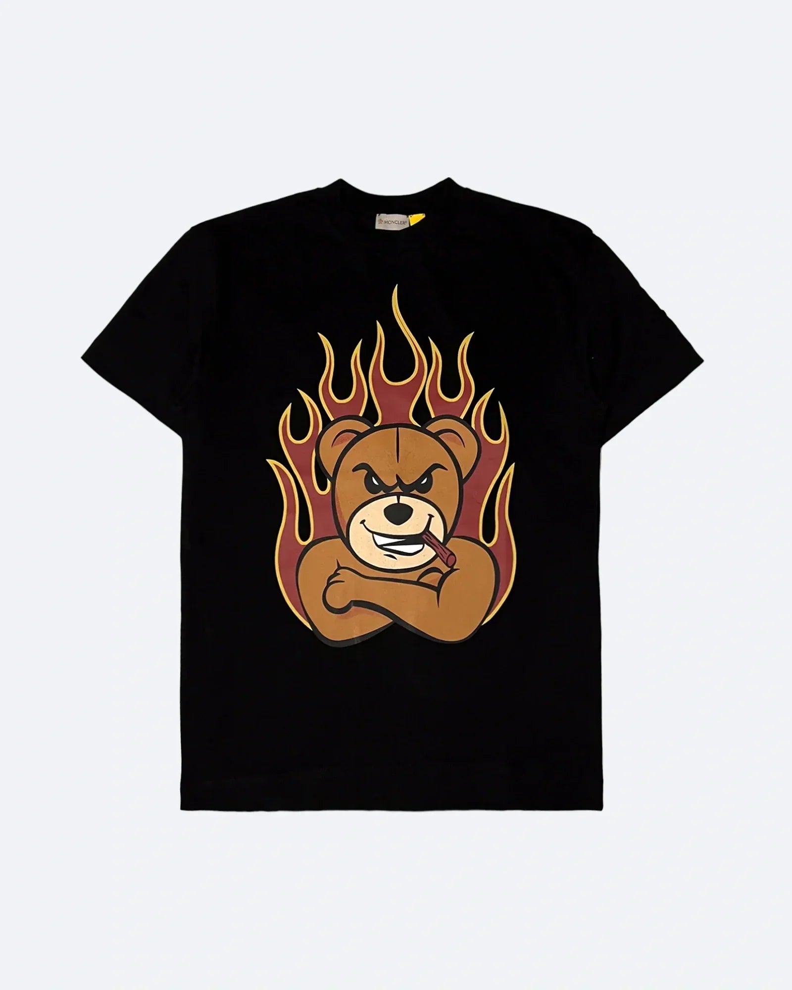 Moncler x Palm Angels Bear Motif T-Shirt - Black