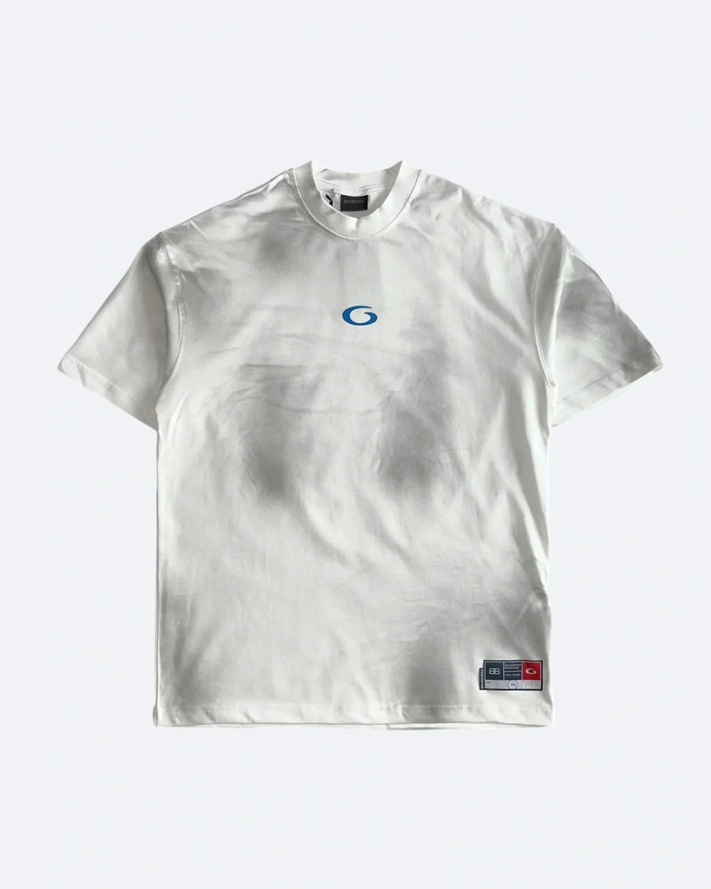 Balenciaga - G Logo College T-Shirt - Dirty White