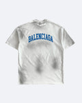Balenciaga - G Logo College T-Shirt - Dirty White