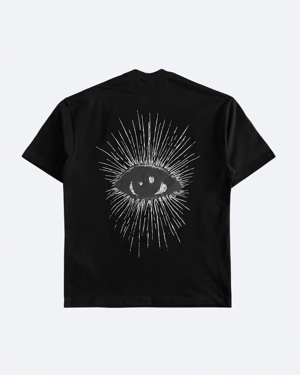 Balenciaga - Drip Logo Eye T-Shirt - Black
