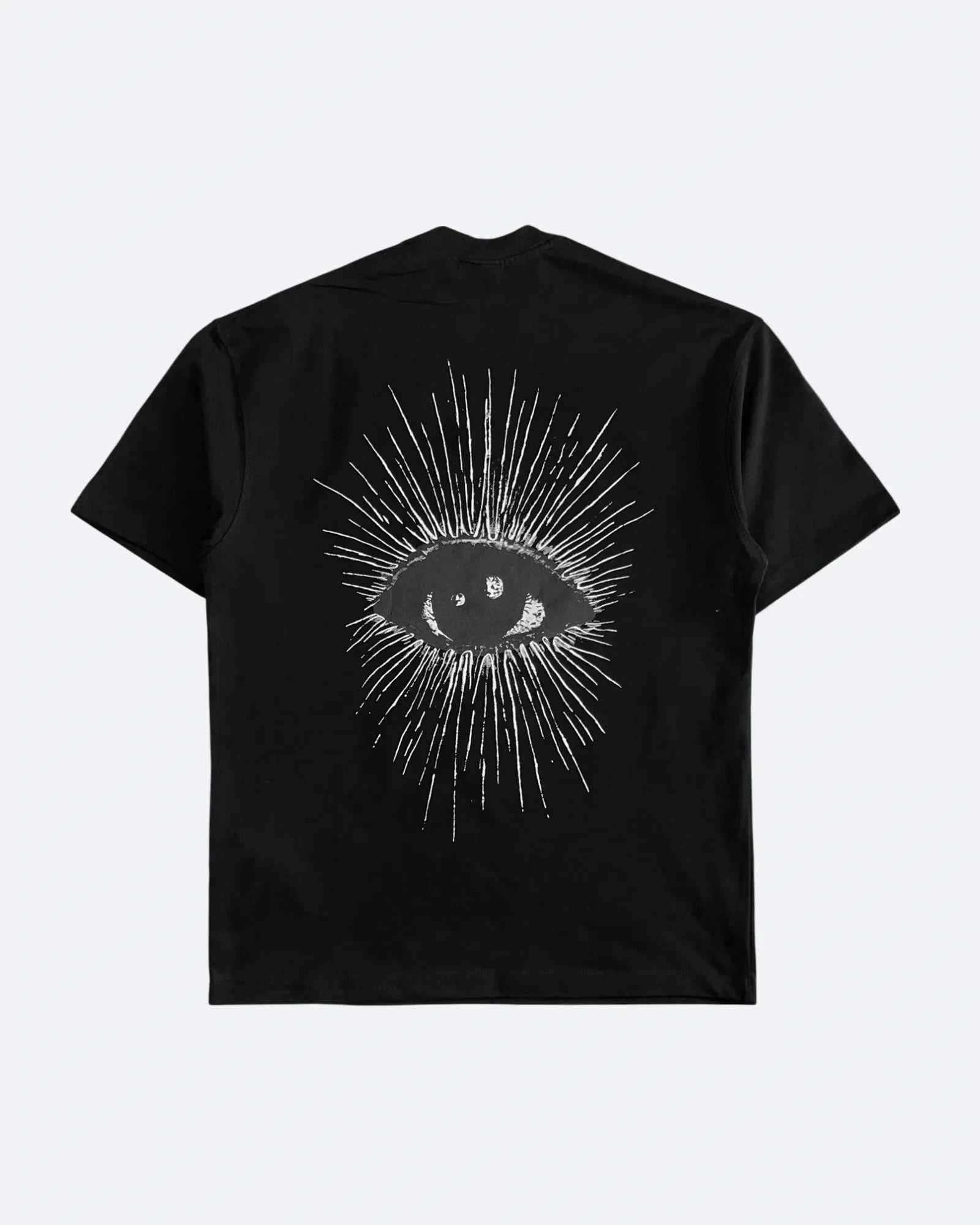 Balenciaga - Drip Logo Eye T-Shirt - Black