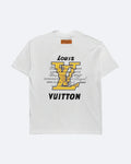 Louis Vuitton - LV Pixel Monogram Logo T-Shirt - White