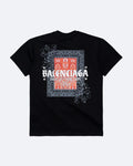 Balenciaga - Red Bandana T-Shirt - Black