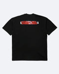 Balenciaga - Red Taped Logo T-Shirt - Black