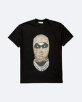 IH NOM UH NIT - Leopard Mask T-shirt - Black