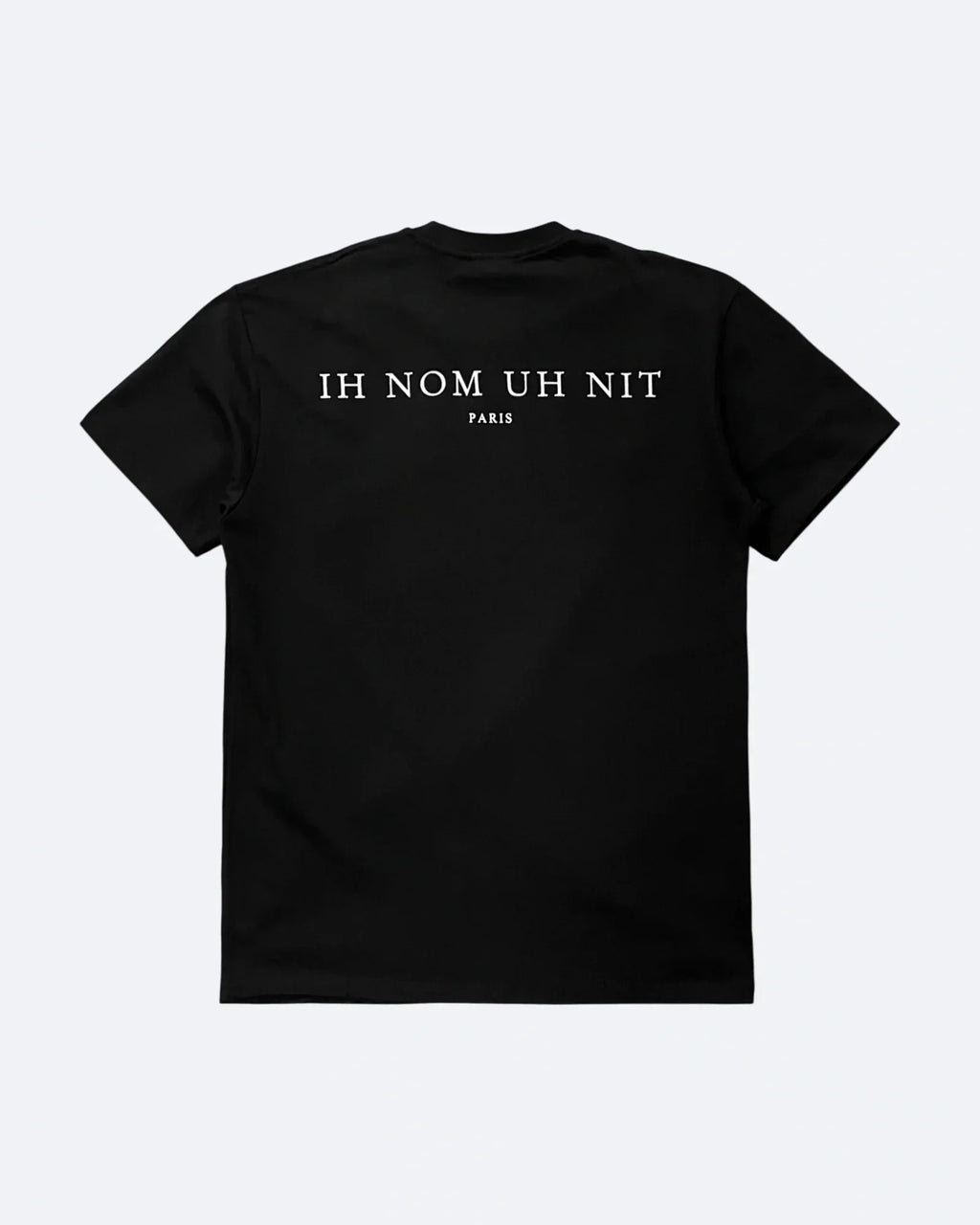 IH NOM UH NIT - Leopard Mask T-shirt - Black