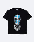 IH NOM UH NIT - Flower Mask T-shirt - Black