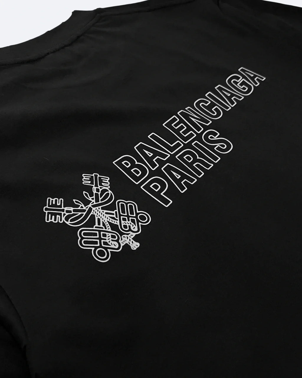 Balenciaga - Keys Logo T-Shirt - Black