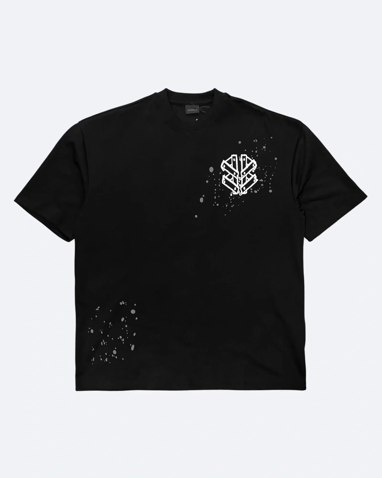 Balenciaga - Plank Logo T-Shirt - Black