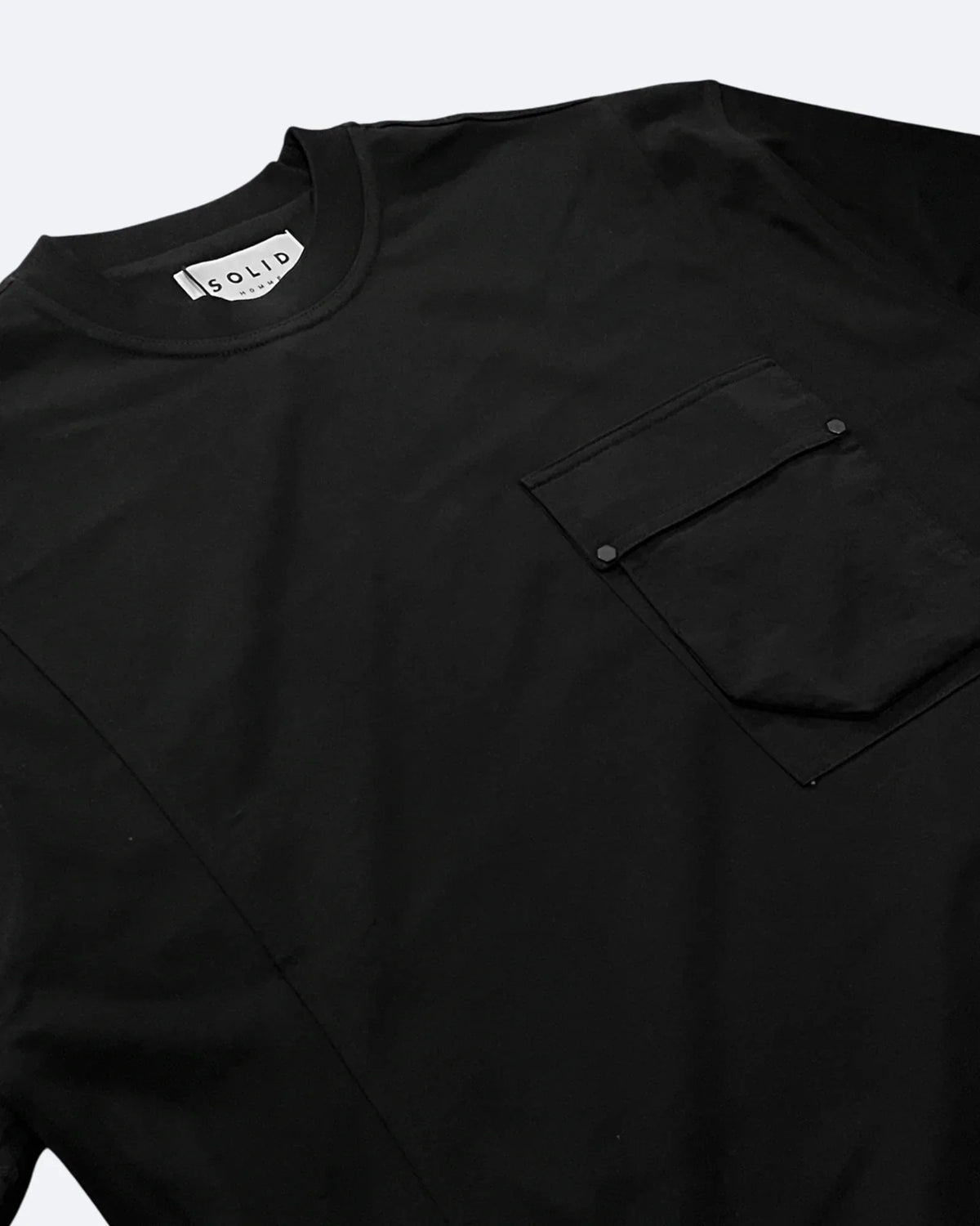 Solid Homme - Pocket T-Shirt - Black
