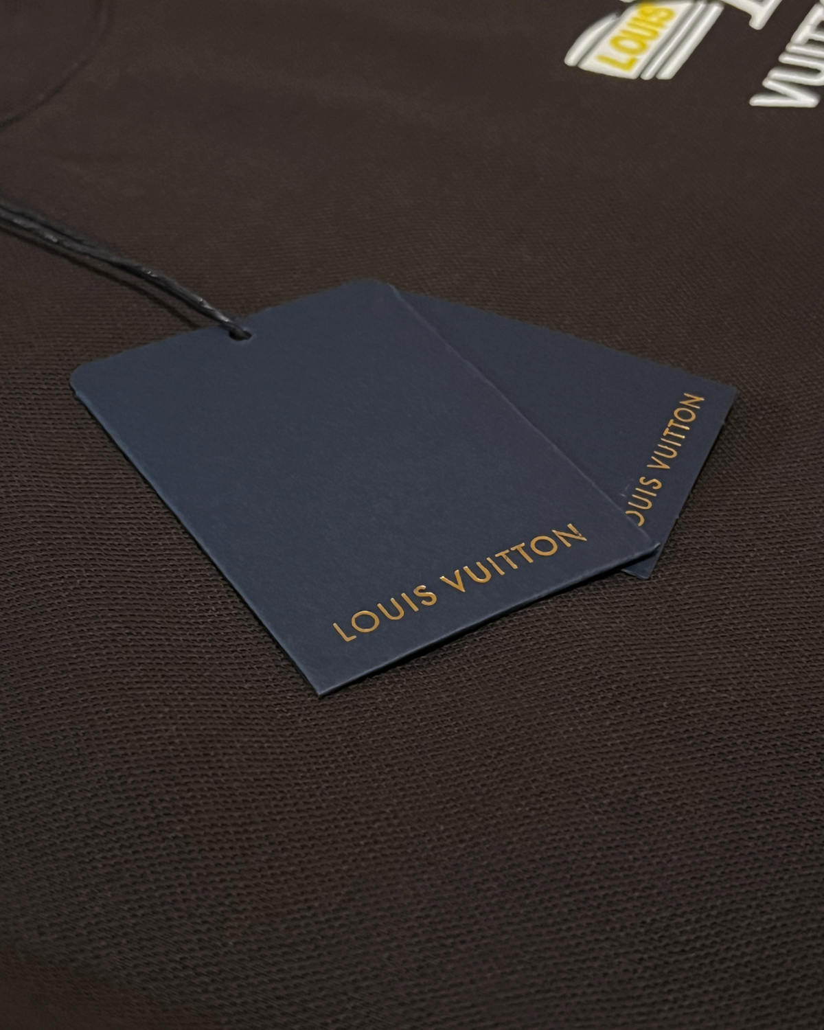 LVTN - Avio Logo T-Shirt - Dark Brown