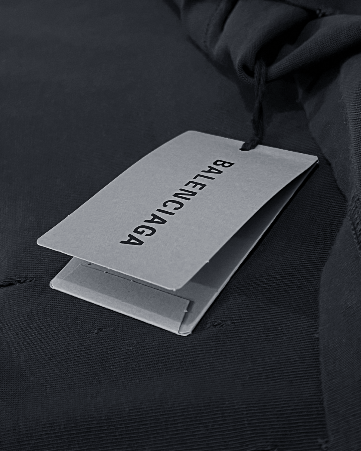 Balenciaga - Metal Back Logo T-Shirt - Washed Black