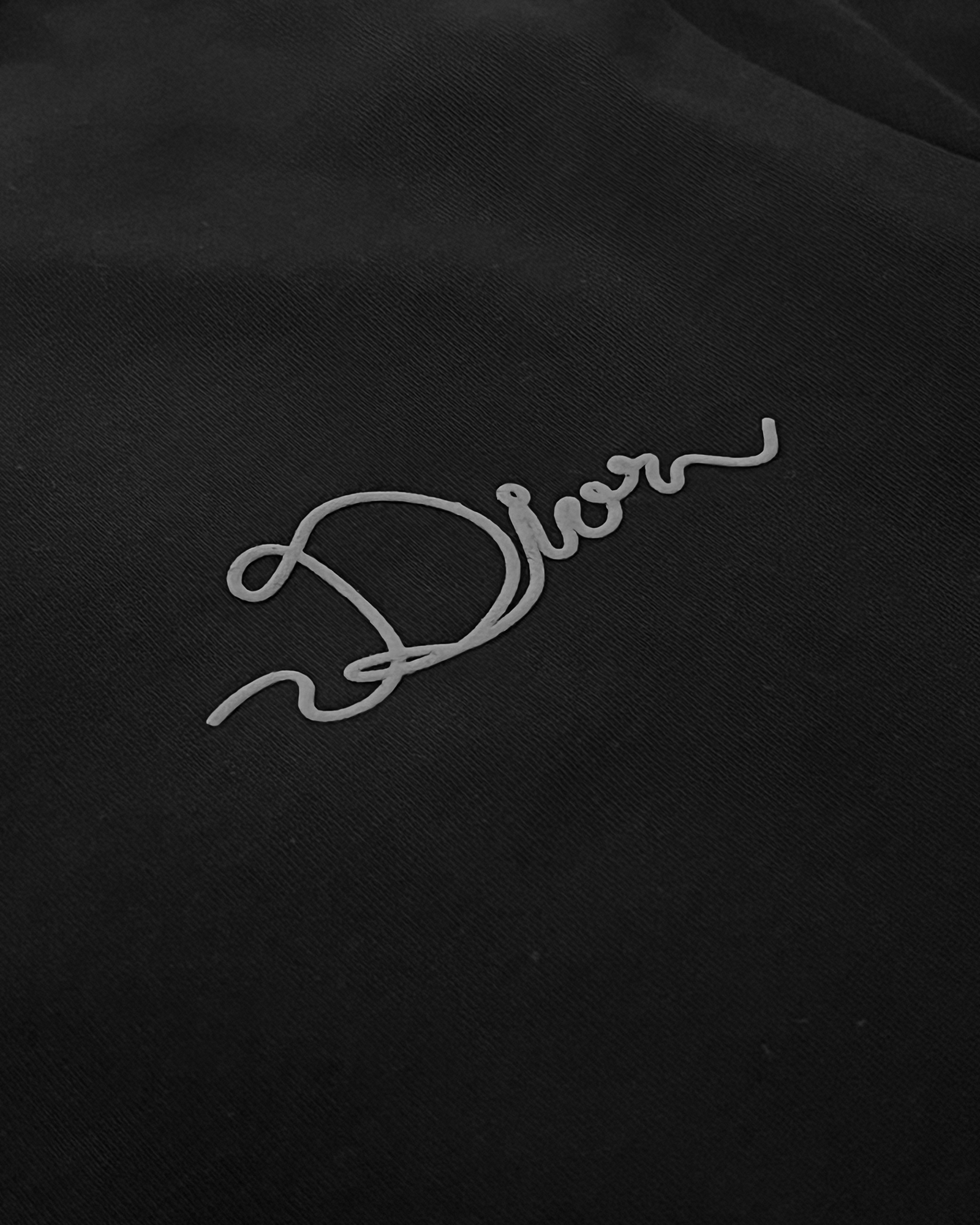 Dior - Script Logotype T-Shirt - Black
