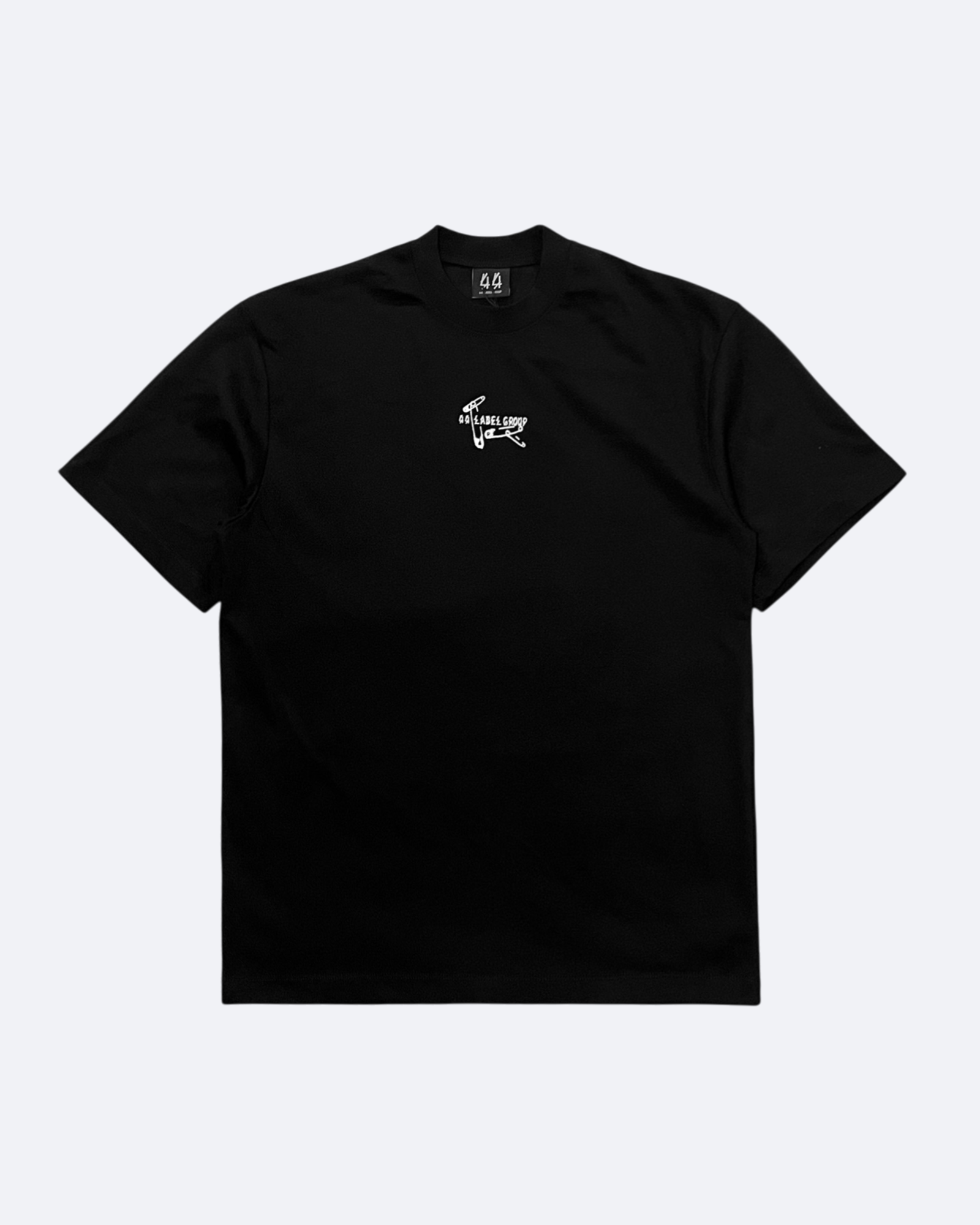 44 Label Group - Safety Pin Logo T-Shirt - Black