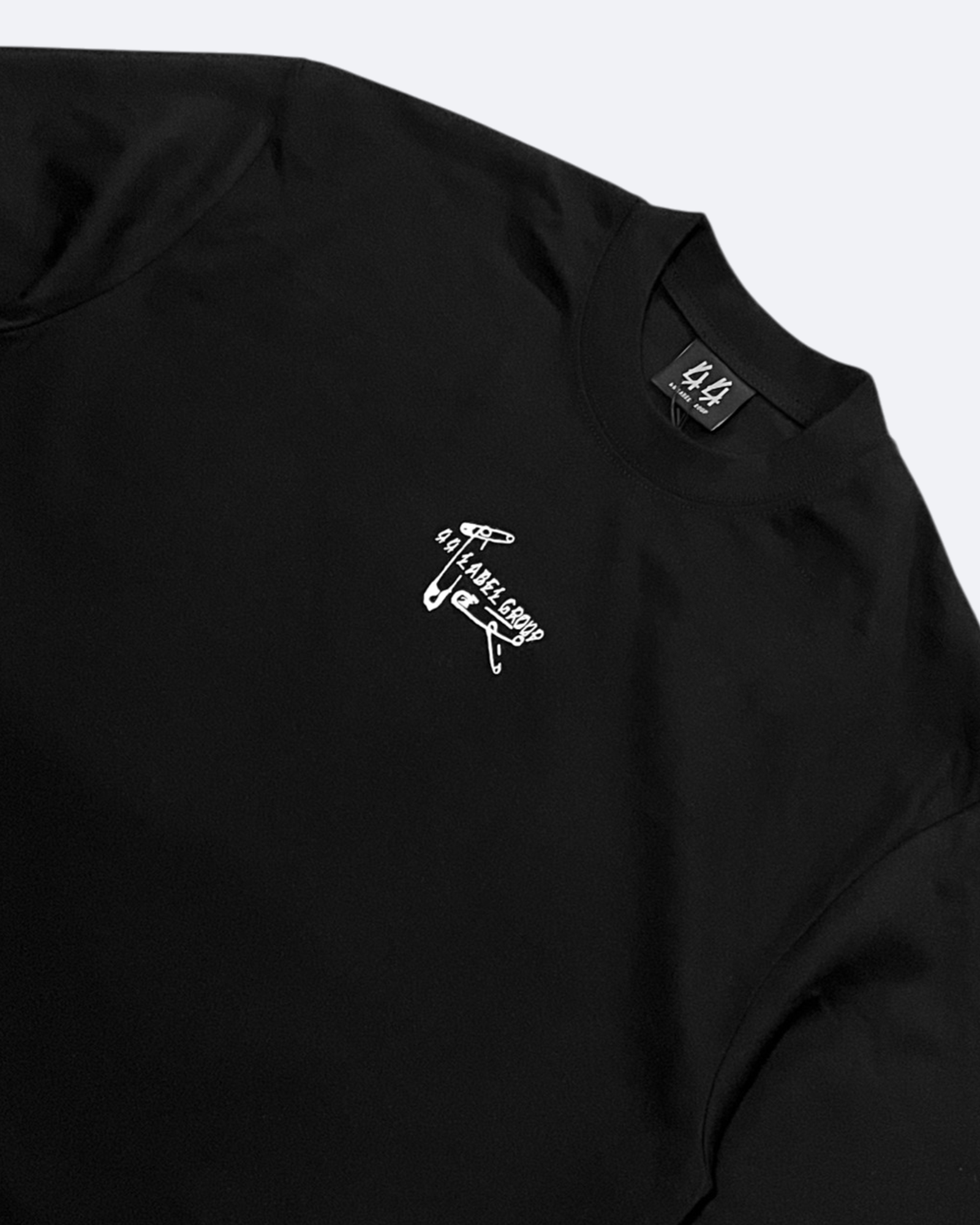 44 Label Group - Safety Pin Logo T-Shirt - Black