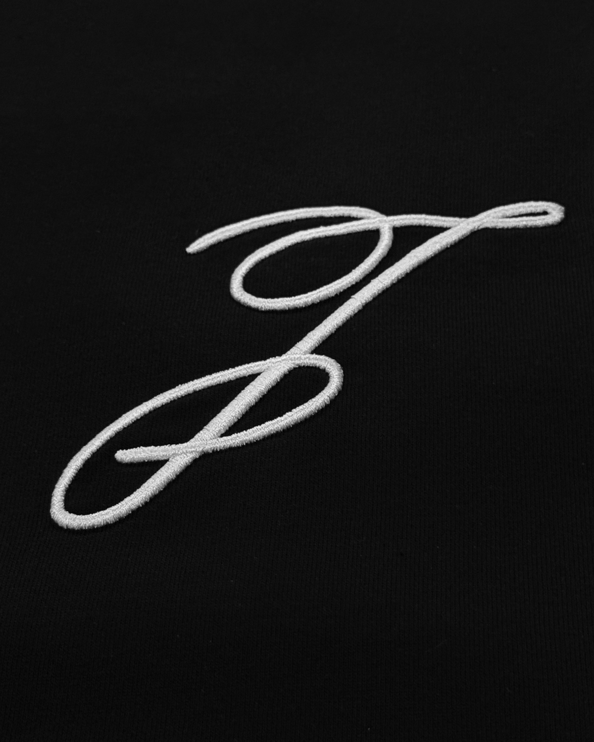Jacquemus - Script Embroidery T-Shirt - Black