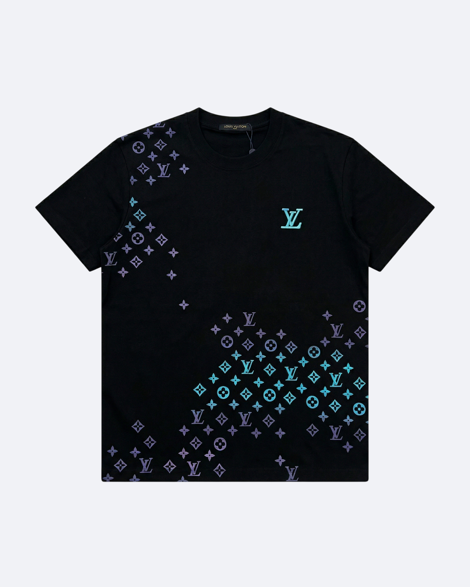LVTN - Fade Pattern T-Shirt - Black
