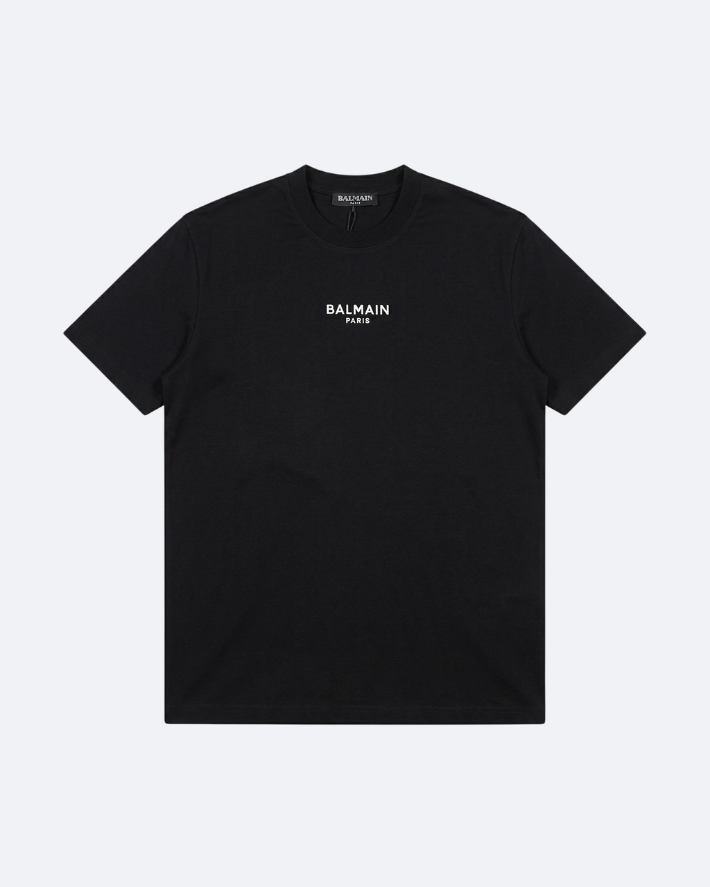 Balmain - Centered Logo Embroidery T-Shirt - Black