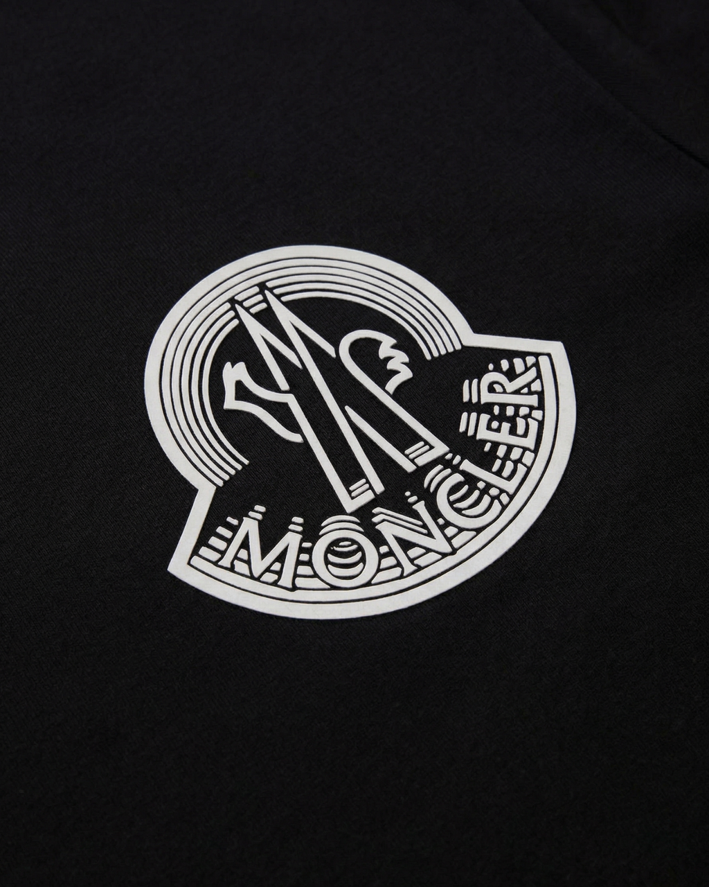 Moncler - Echo Logo T-Shirt - Black