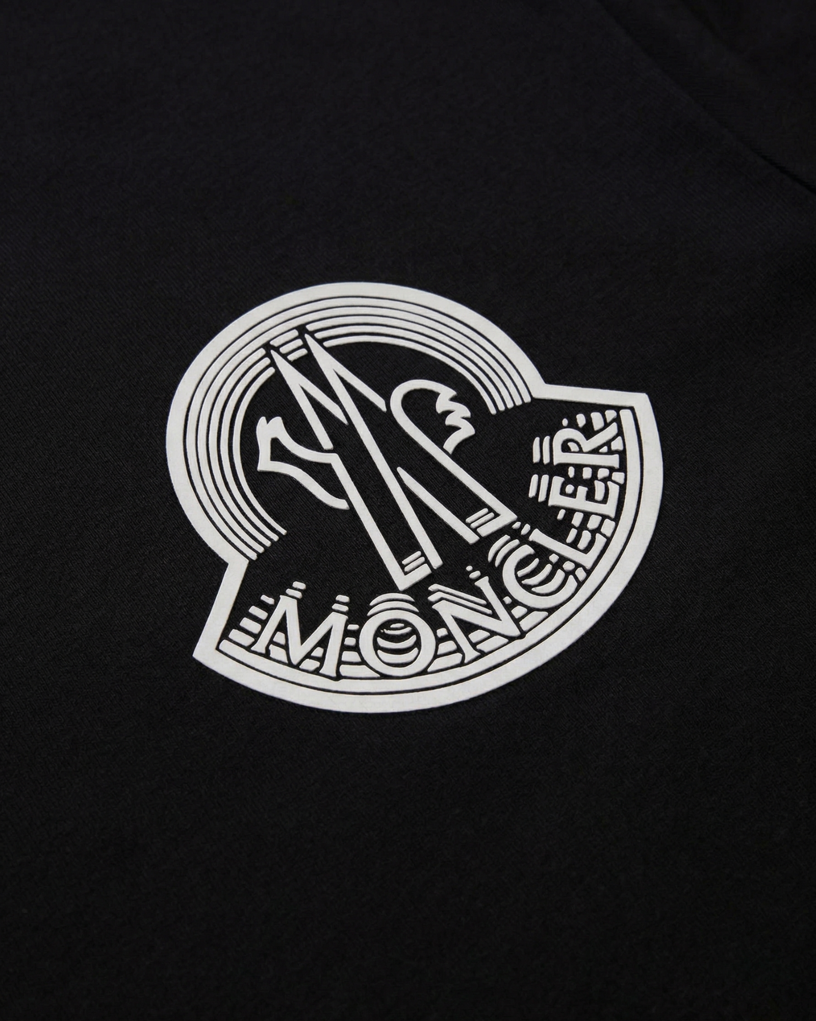 Moncler - Echo Logo T-Shirt - Black