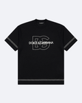 Dolce & Gabbana - Dashed Logo T-Shirt - Black