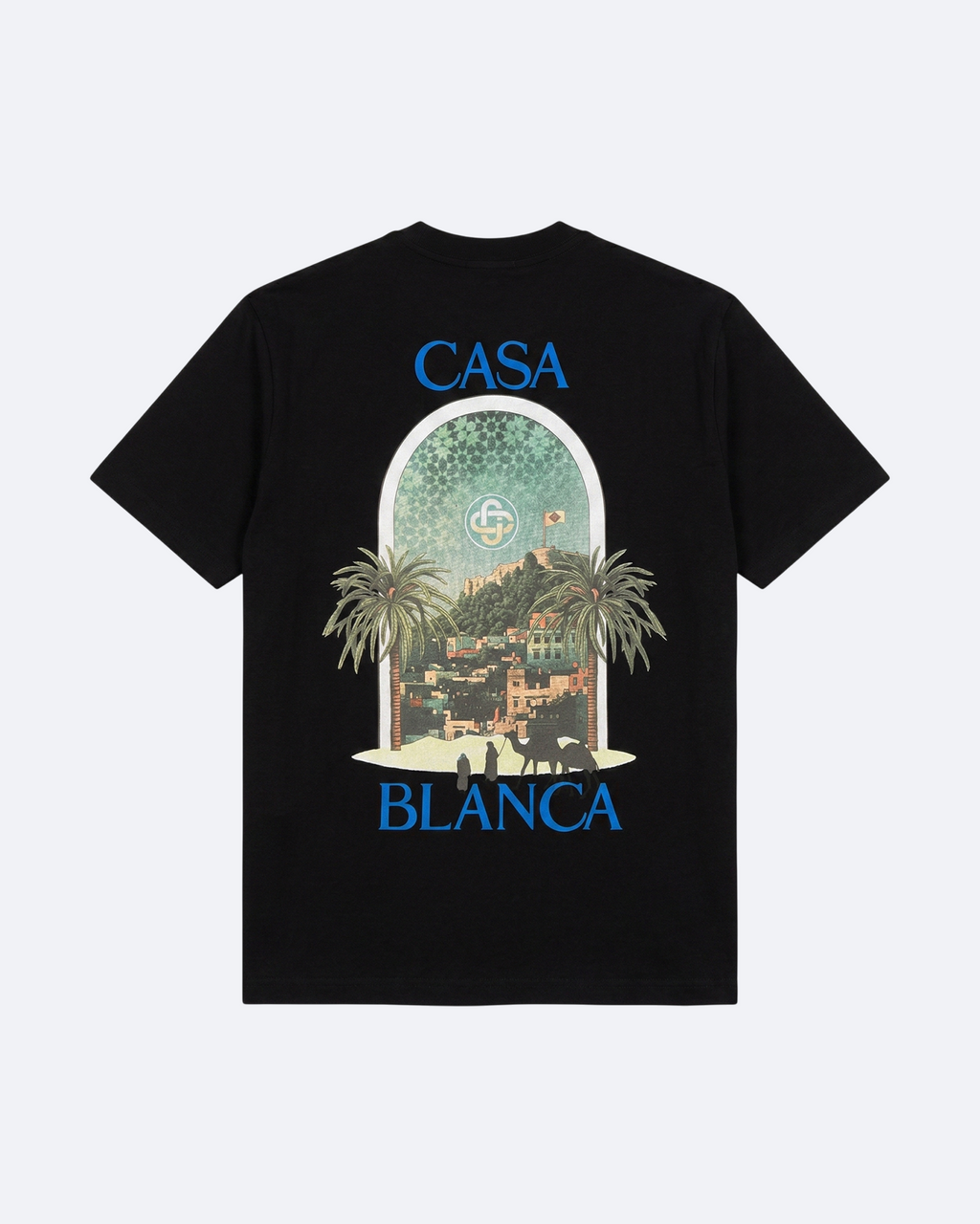 Casablanca - Morocco Graphic T-Shirt - Black