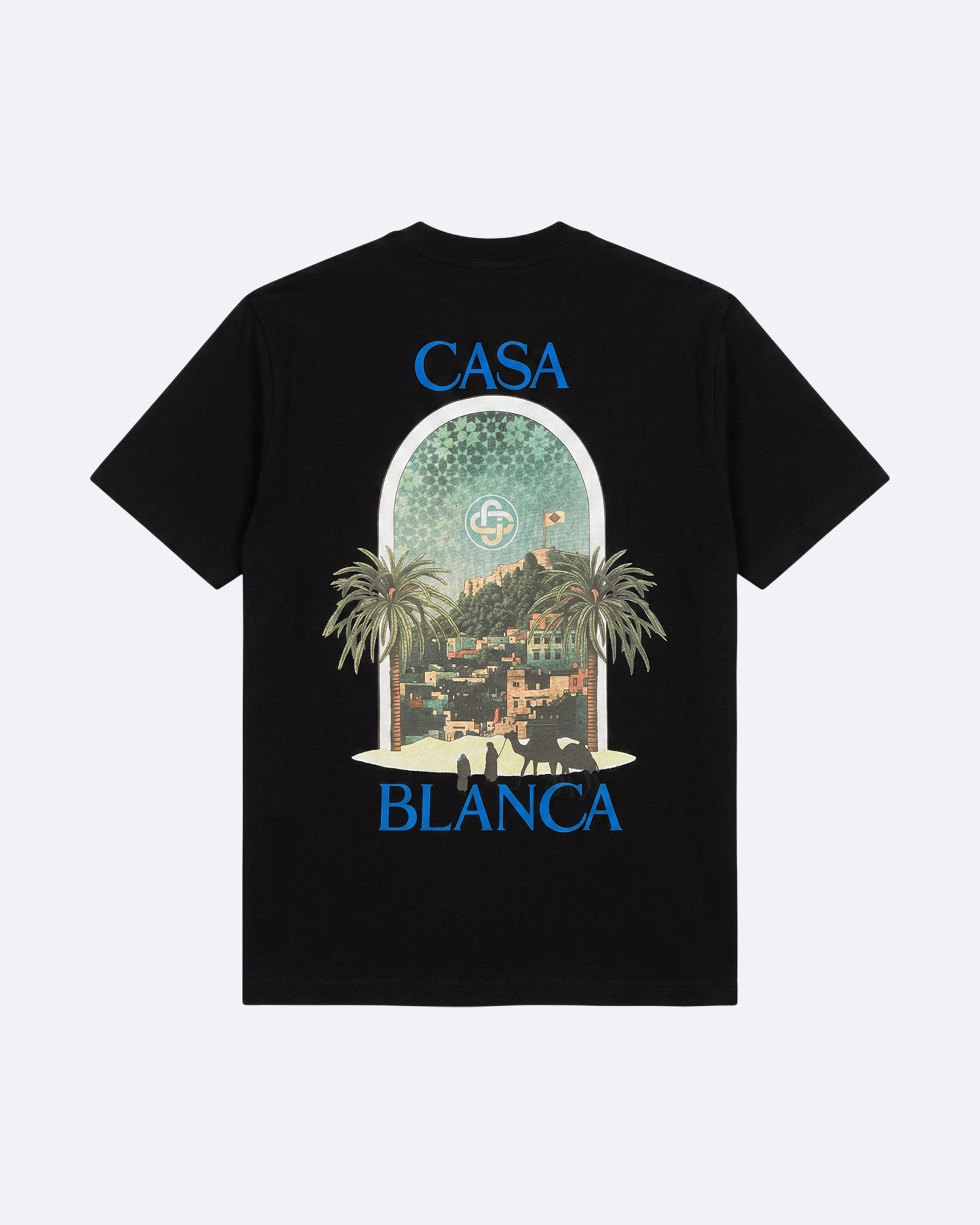Casablanca - Morocco Graphic T-Shirt - Black