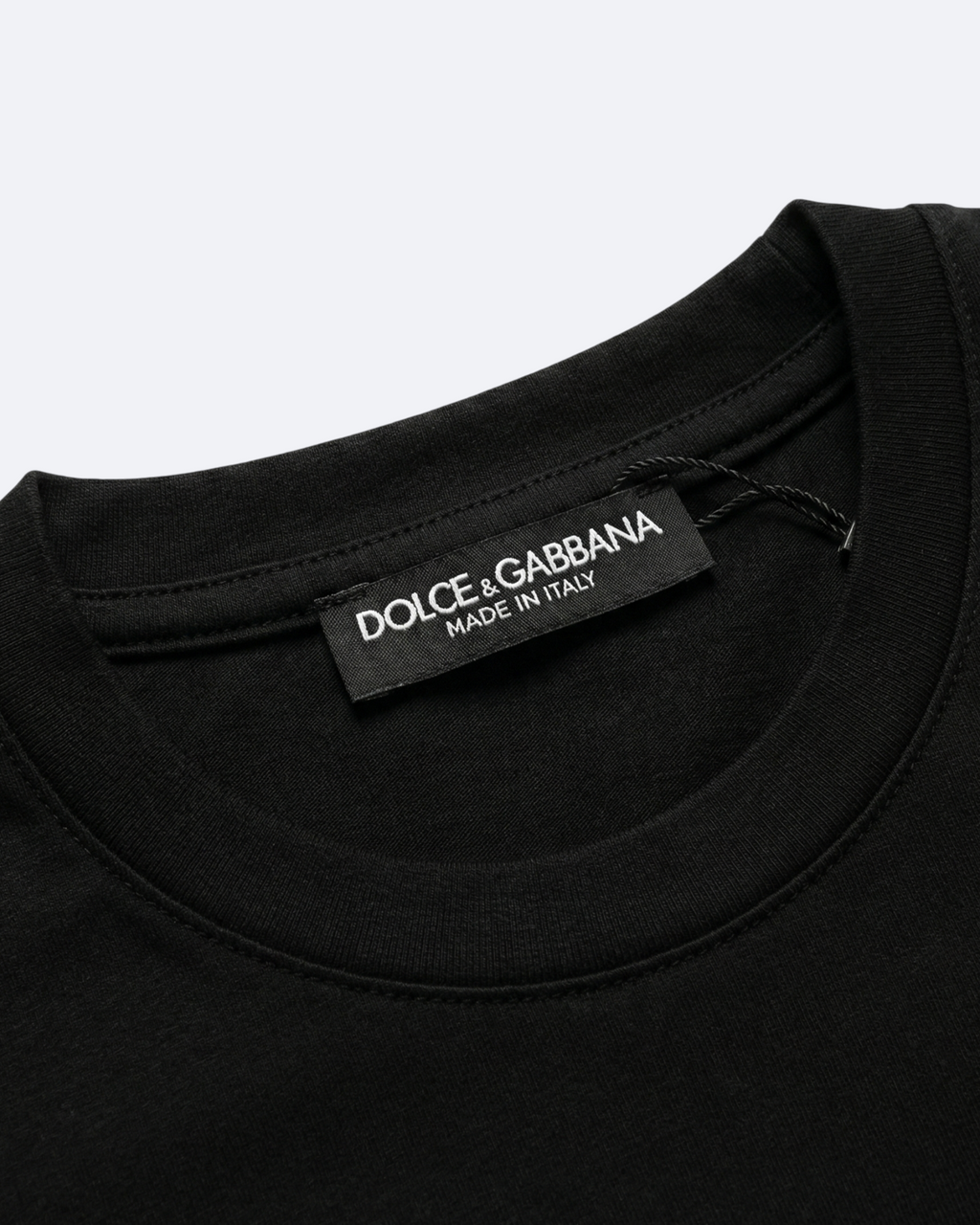 Dolce & Gabbana - Monogram Embroidery T-Shirt - Black