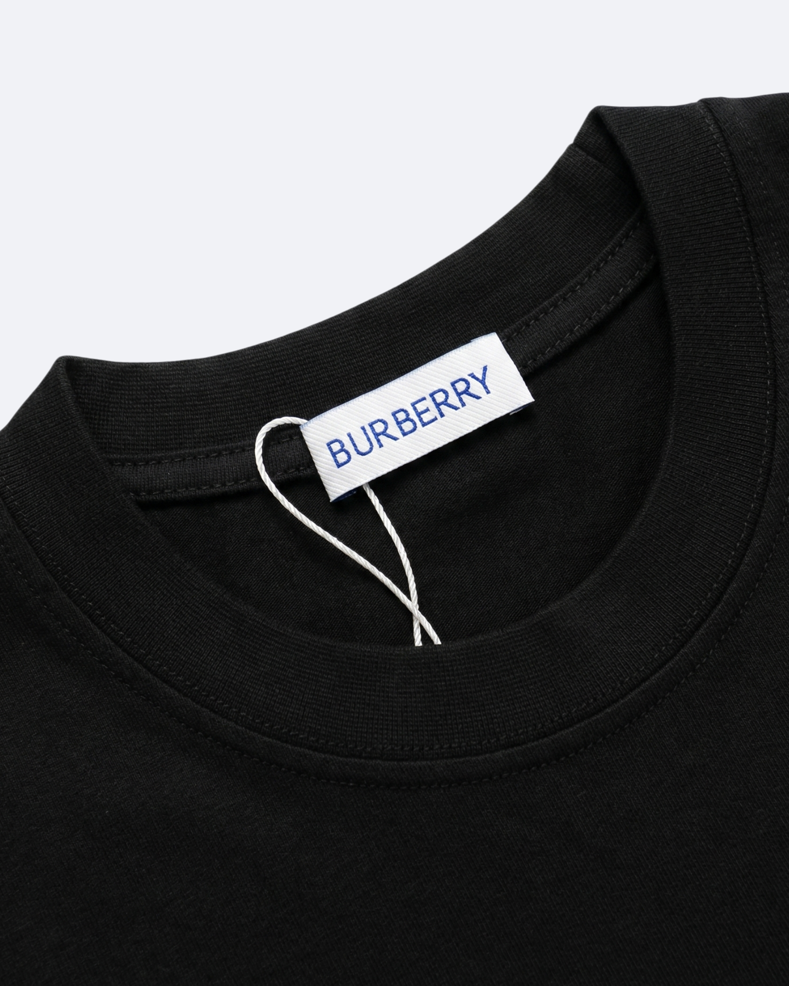 Burberry - Cursive Logotype T-Shirt - Black