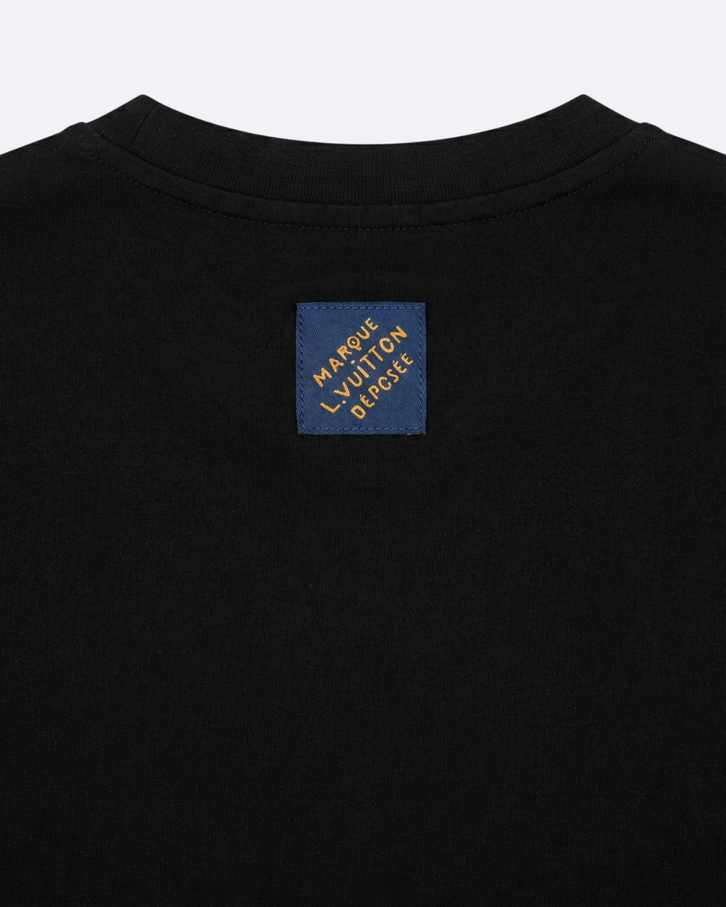 LVTN - Marque Logo Embroidery T-Shirt - Black