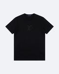 LVTN - Embroidery Cursive Logotype T-Shirt - Black
