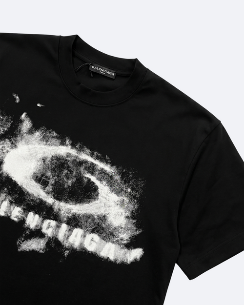Balenciaga - Mist G Logo T-Shirt - Black