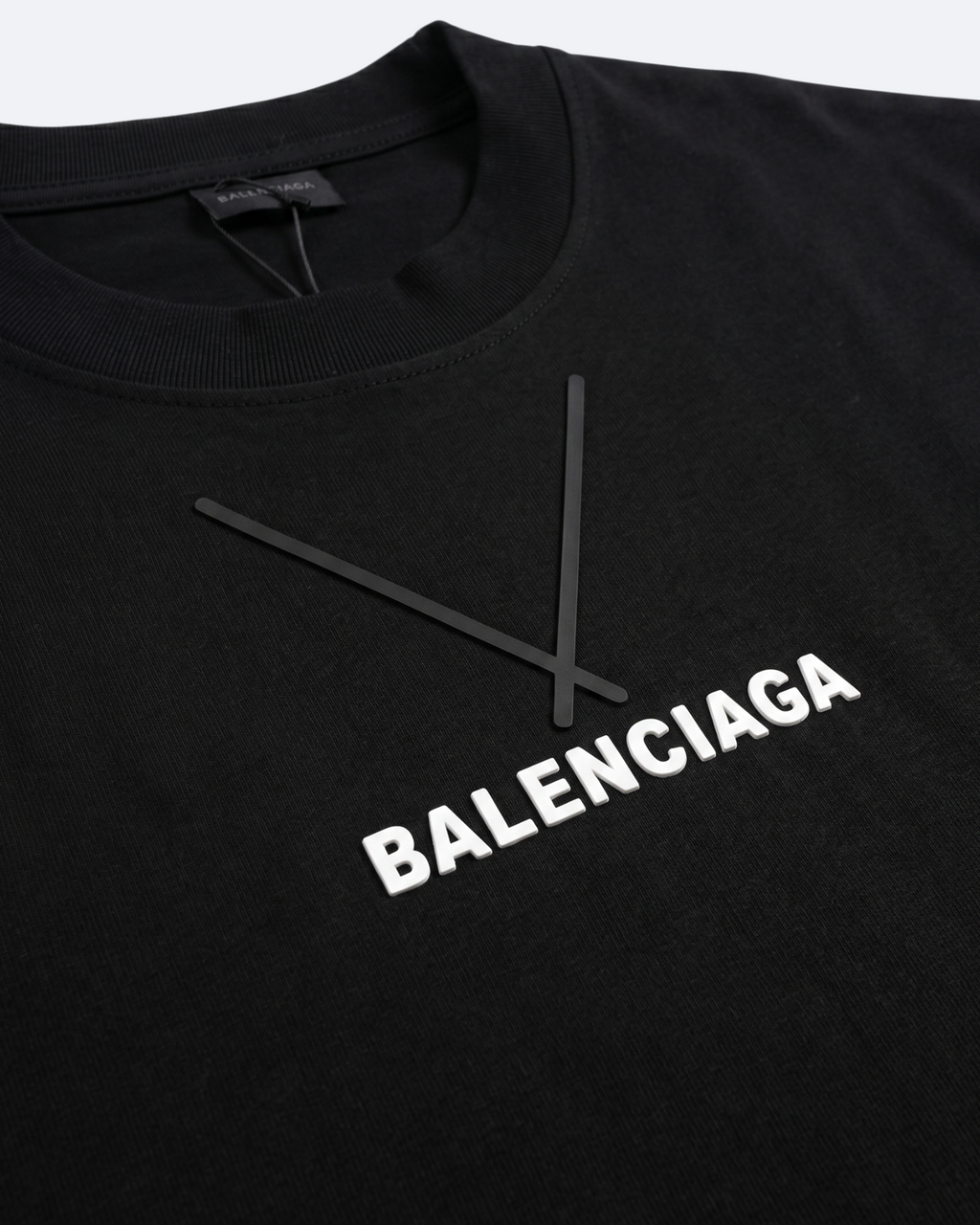 Balenciaga - Back Label T-Shirt - Black