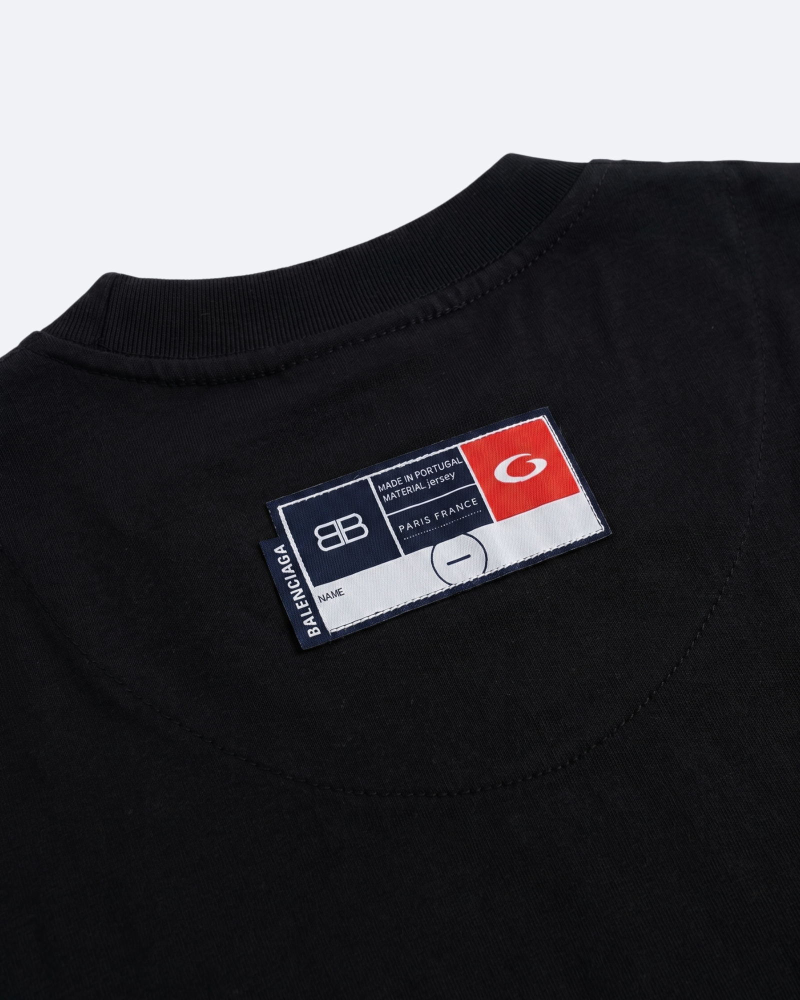 Balenciaga - Back Label T-Shirt - Black