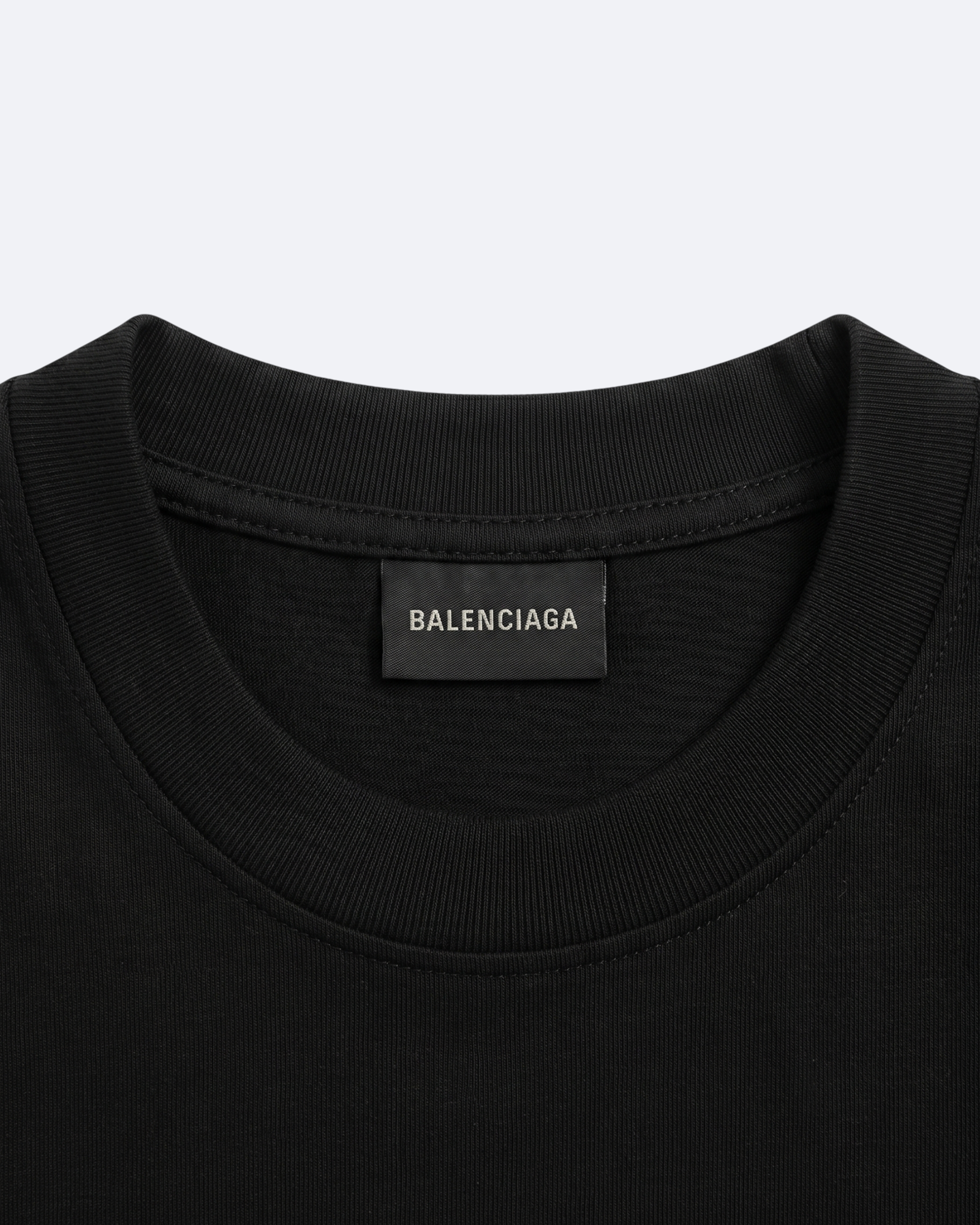 Balenciaga - Back Label T-Shirt - Black