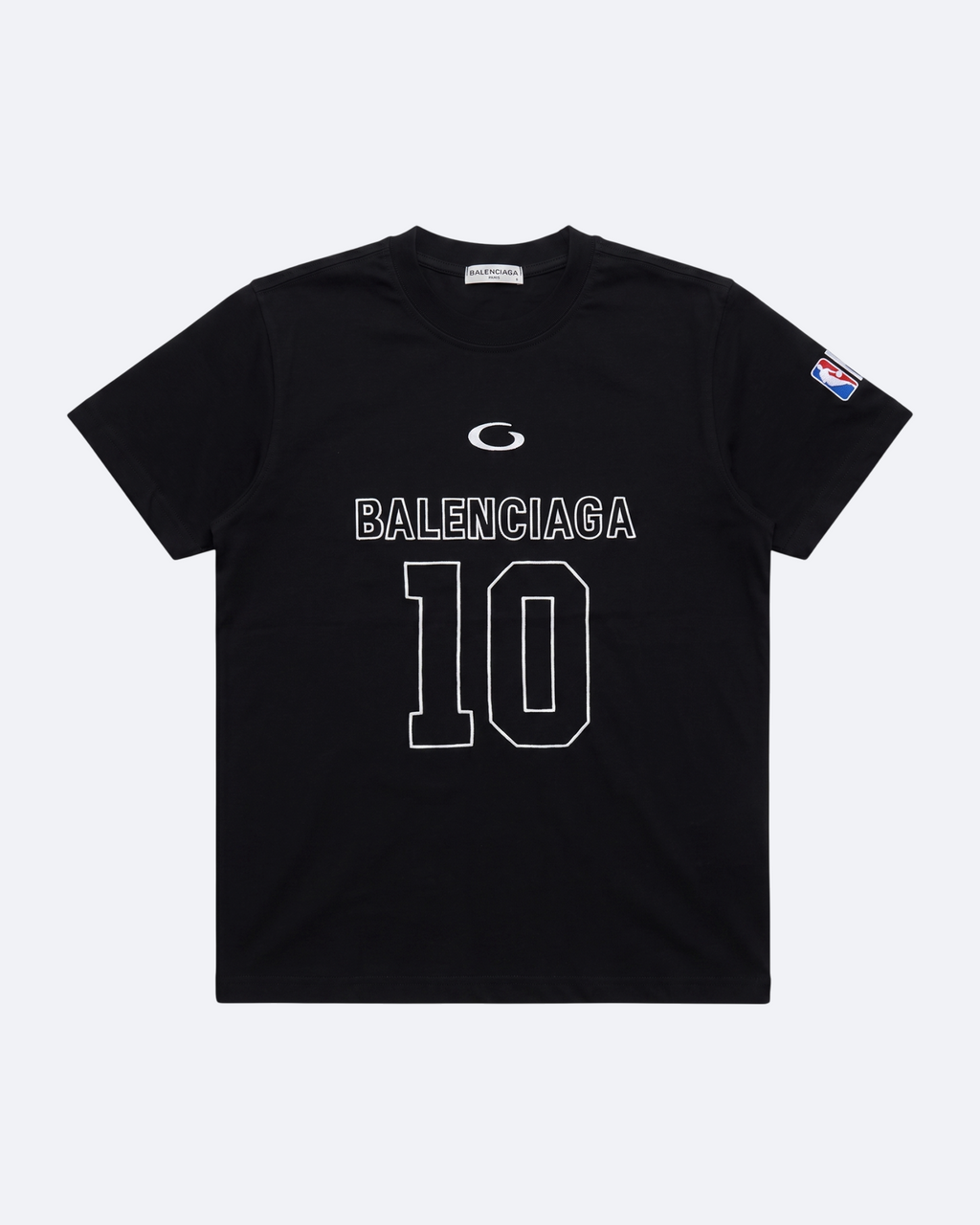 Balenciaga x NBA - Logo Embroidery T-Shirt - Black