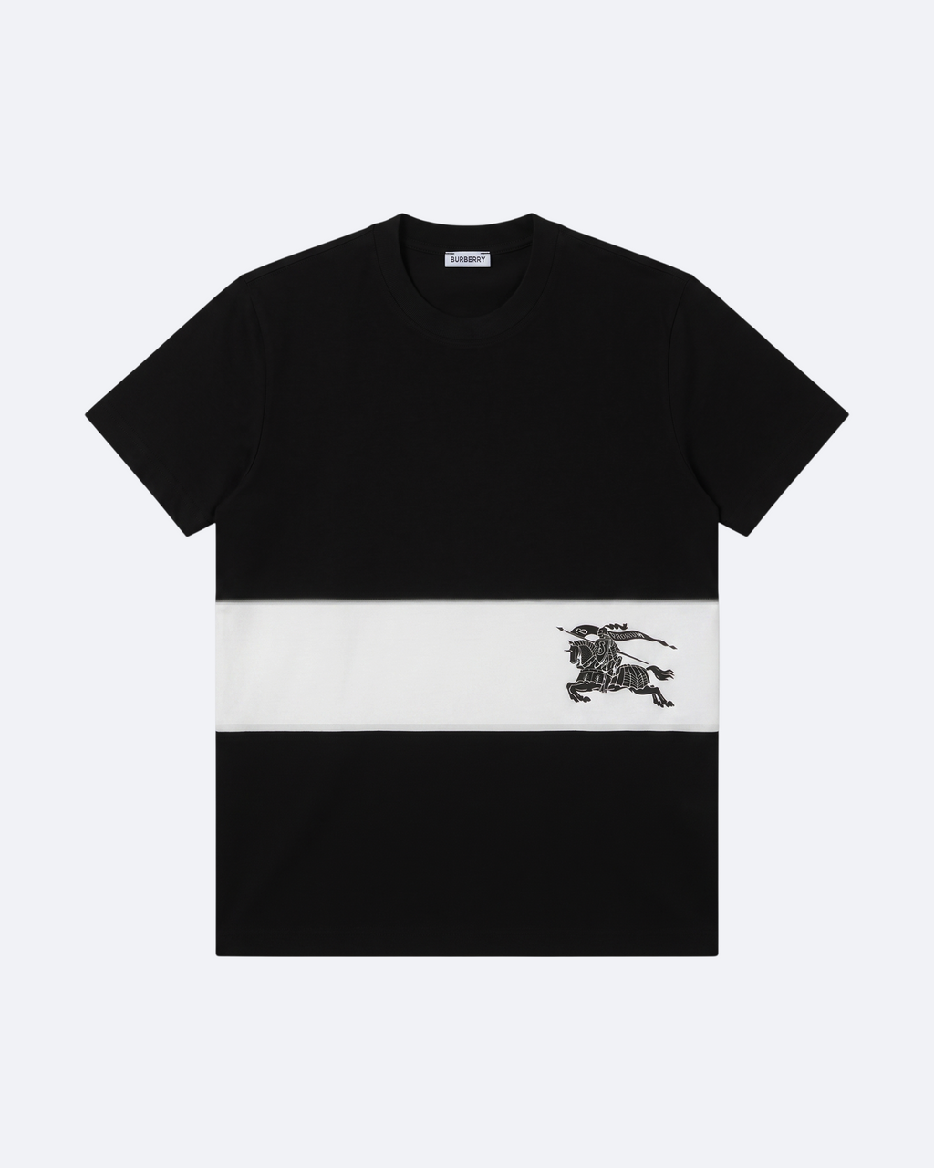 Burberry - Logo Stripe T-Shirt - Black