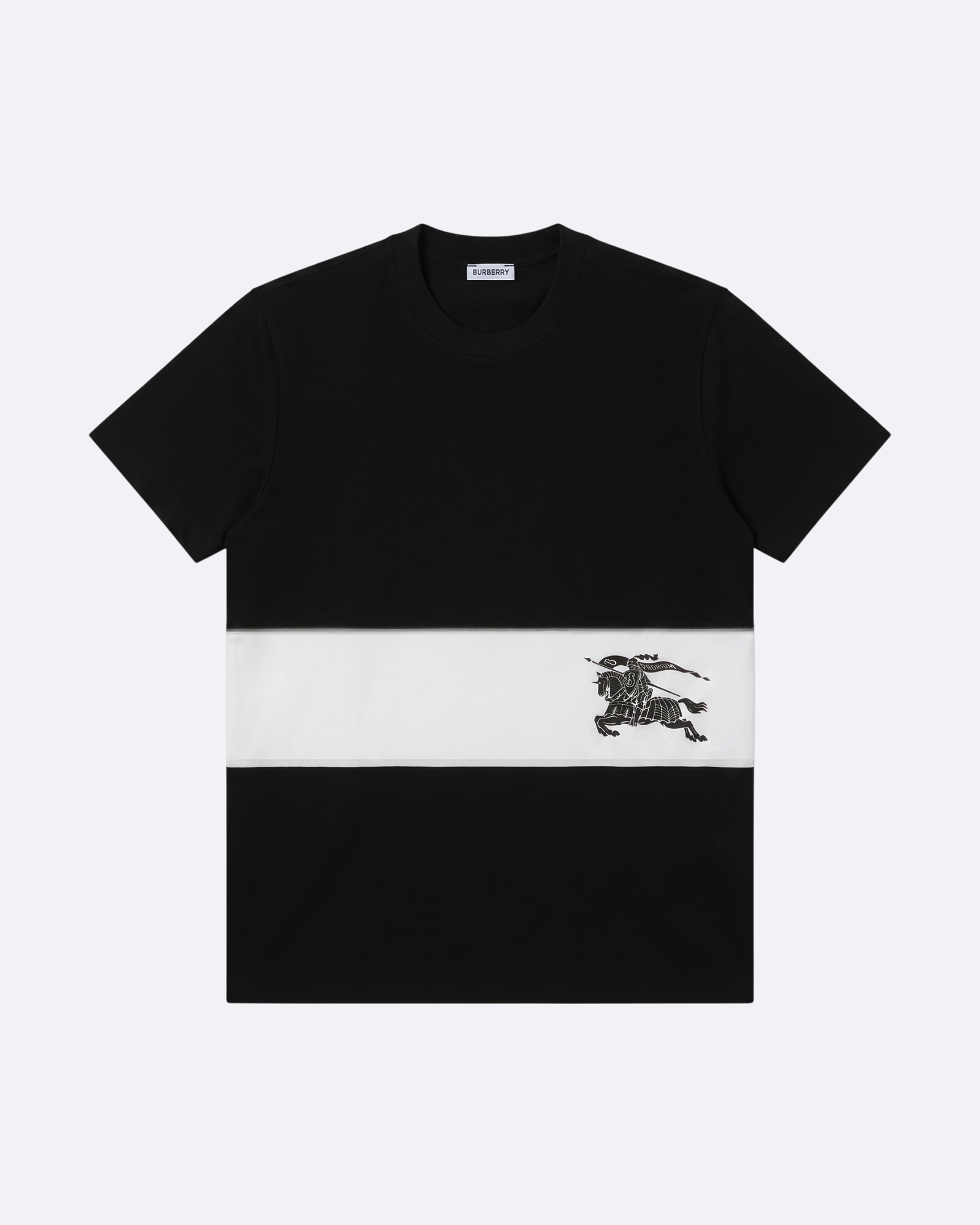 Burberry - Logo Stripe T-Shirt - Black