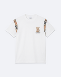 Burberry - Monogram Check T-Shirt - White