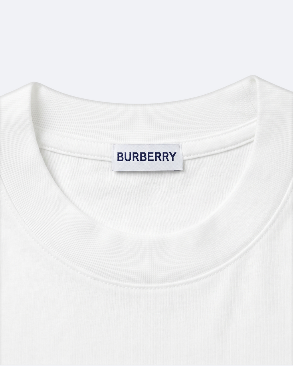 Burberry - Monogram Check T-Shirt - White
