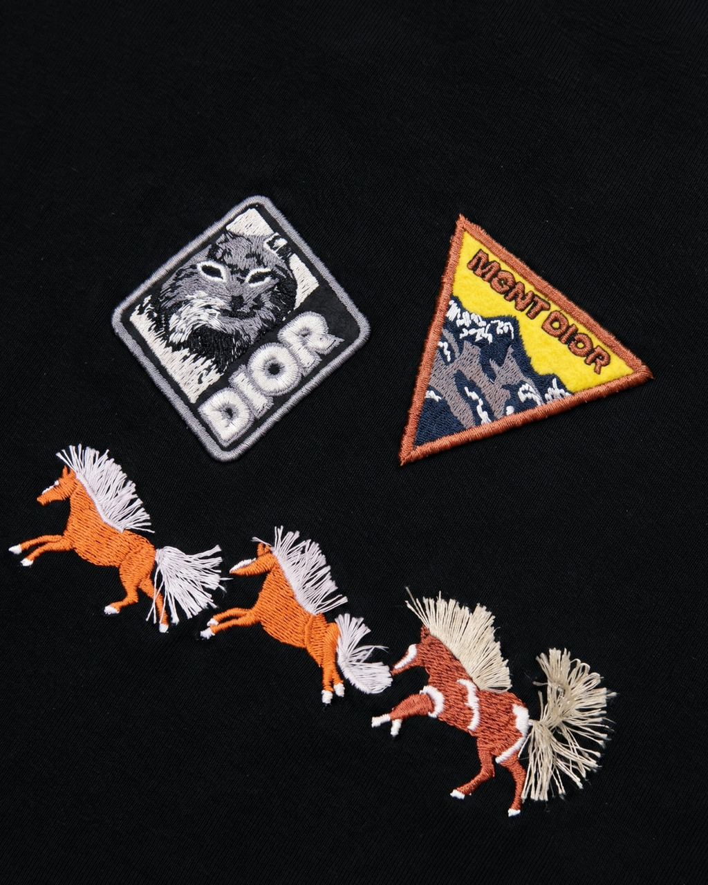 Dior - Mont Dior Patch T-Shirt - Black