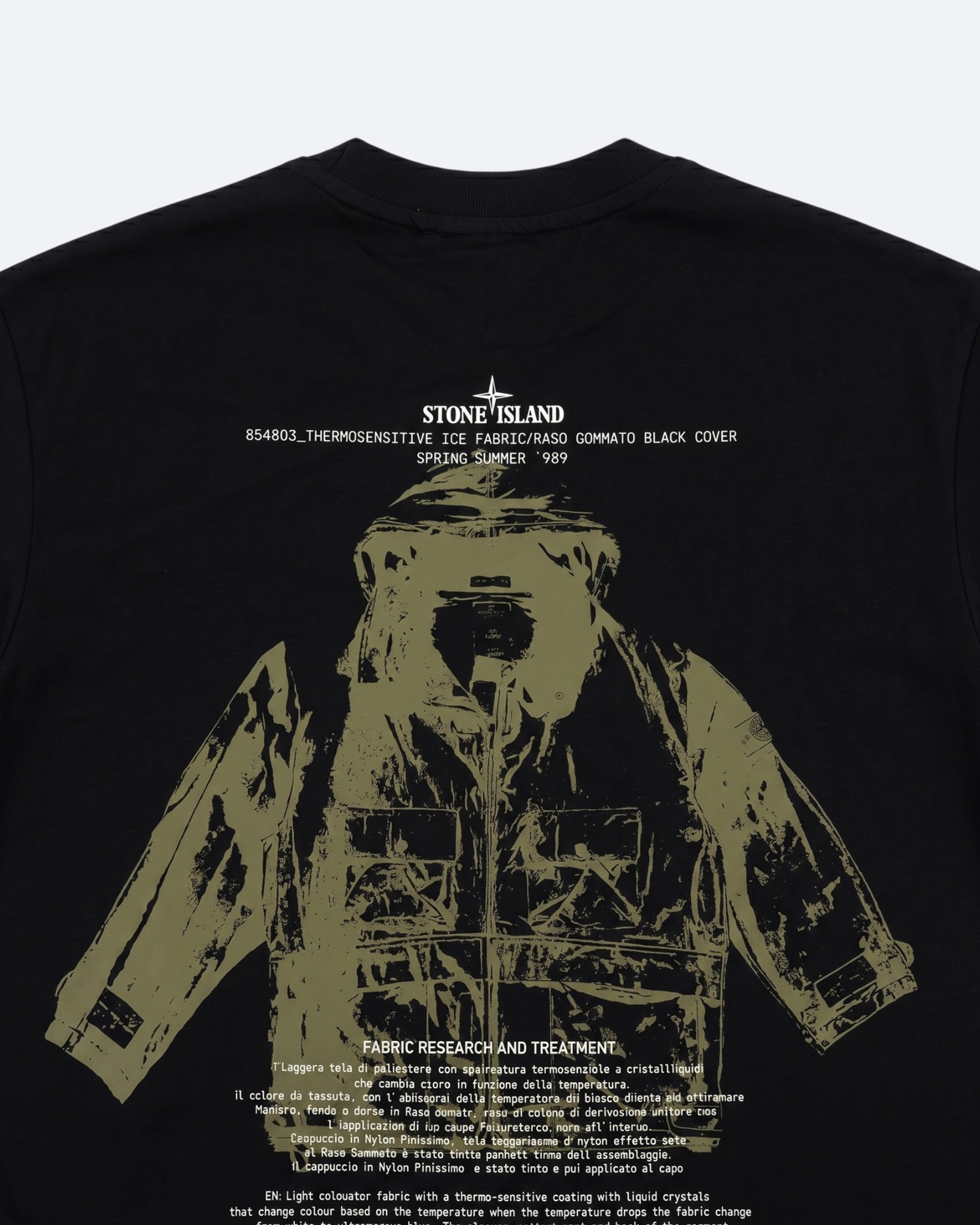 Stone Island - Archivio Sketch T-Shirt - Black