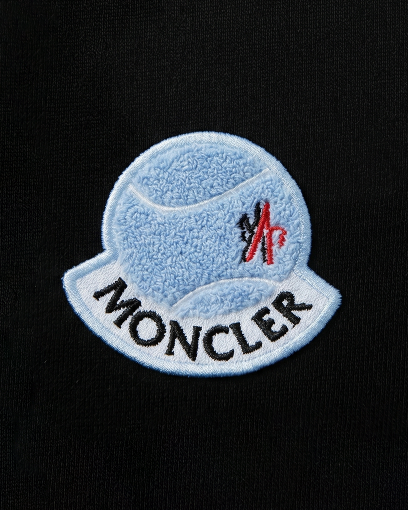 Moncler - Tennis Logo T-Shirt - Black