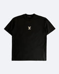 Louis Vuitton - LV Rubber Logo T-Shirt - Black