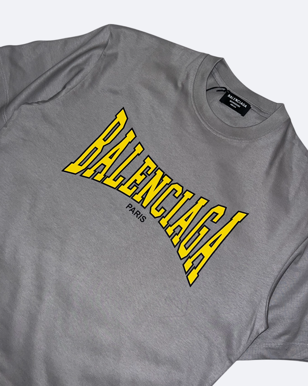 Balenciaga - Boxing Logo T-Shirt - Gray