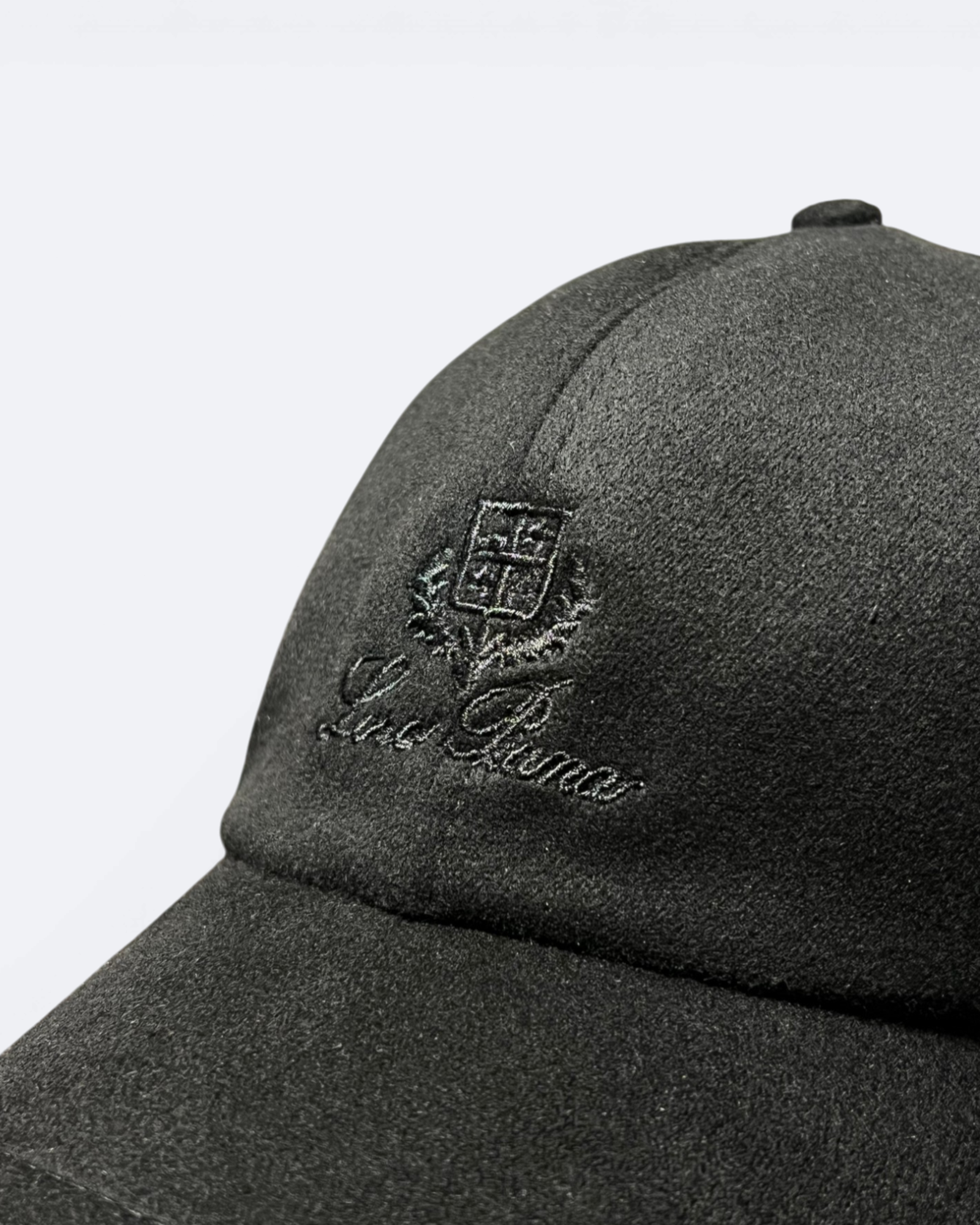 Loro Piana - Cashmere Logo Cap - Black
