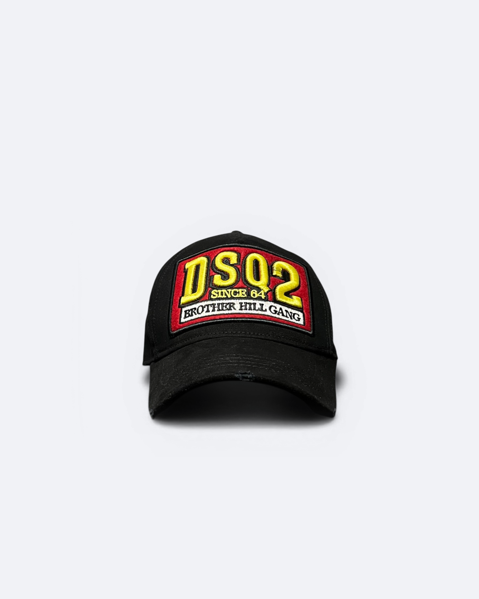 Dsquared2 - Brother Hill Gang Red Patch Cap - Black