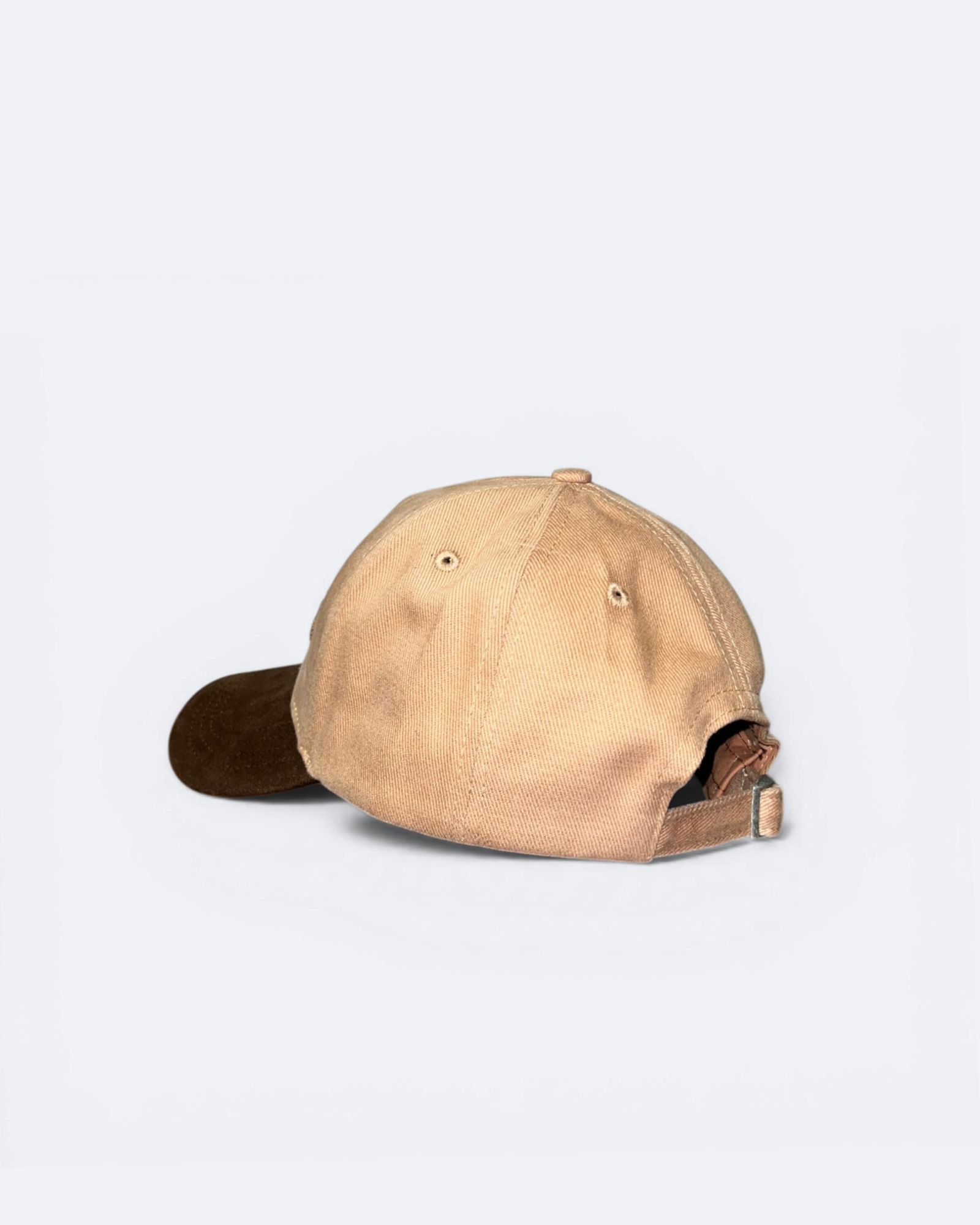 Miu Miu - Horizontal Logo Embroidery Cap - Beige/Brown