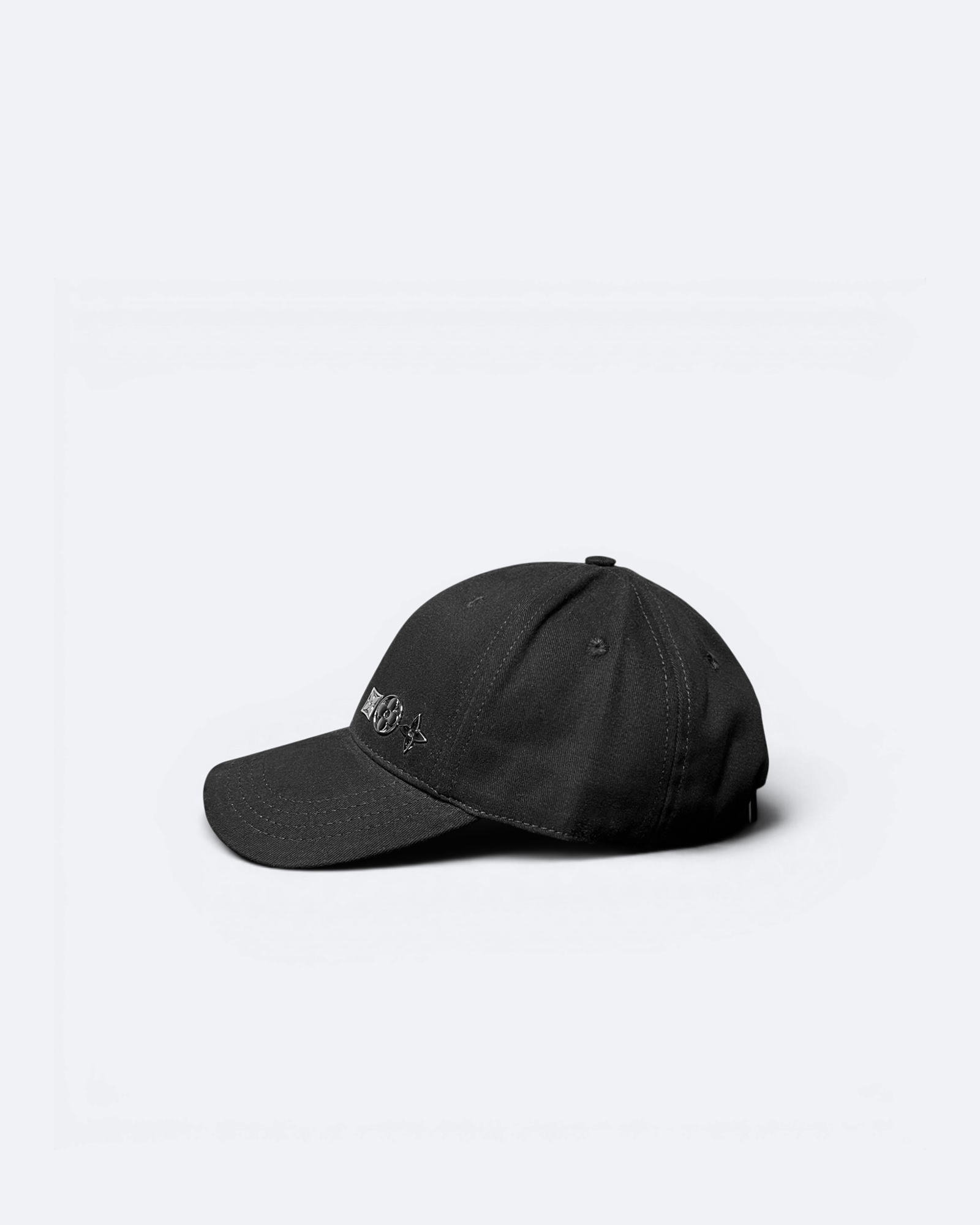 LVTN - Silver Symbols Cap - Black