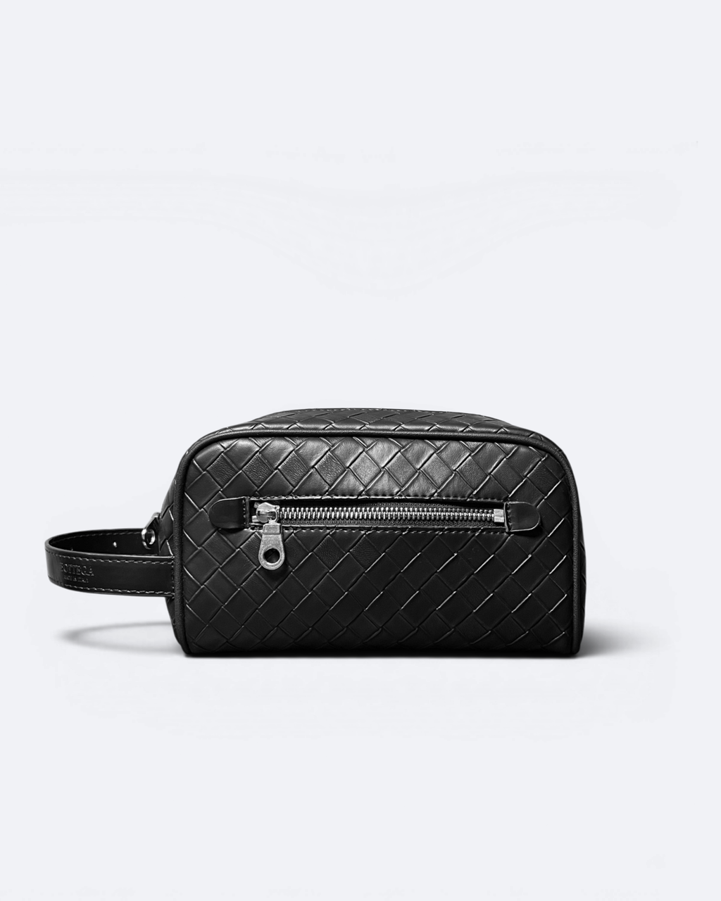 Bottega Veneta - Leather Weave Handbag - Black